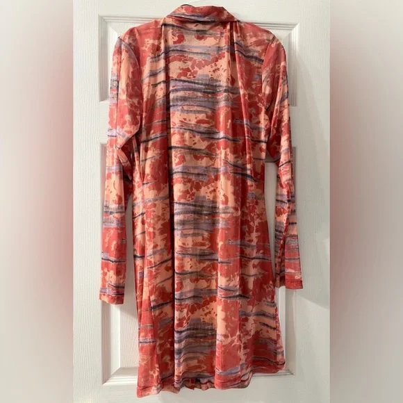 Long sleeve mesh dress - Picture 4 of 4